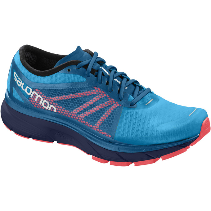 Salomon Israel SONIC RA - Mens Running Shoes - Blue/Navy (BSUA-46382)